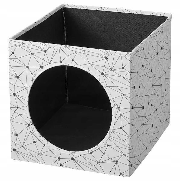 

Ikea pudełko drona Lurvig domek dla kota Legowisko