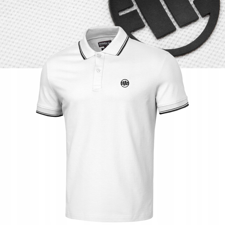 Pánské Polokošile Pitbull Polokošile s límečkem Pique Stripes Regular