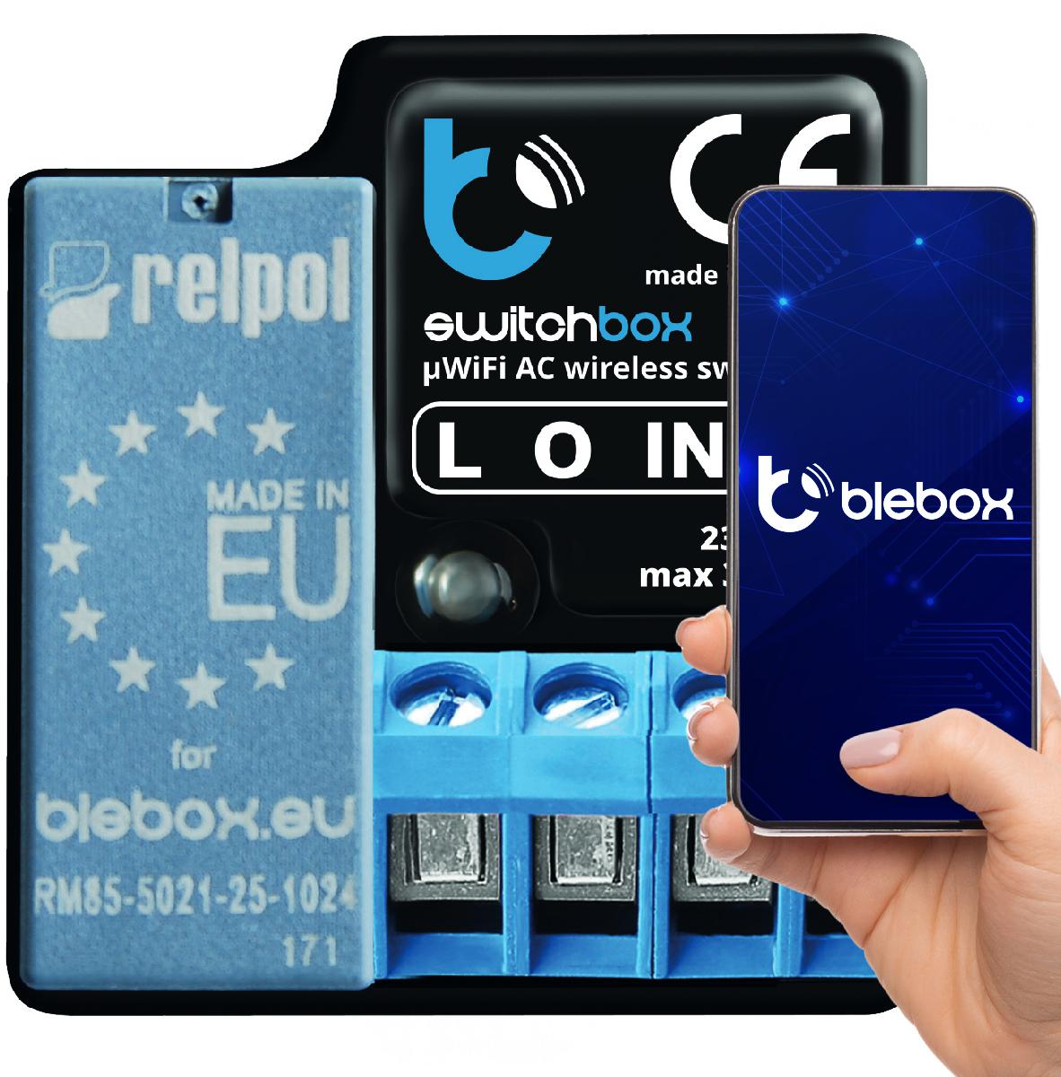 Reléový modul switchboxu v3 Blebox