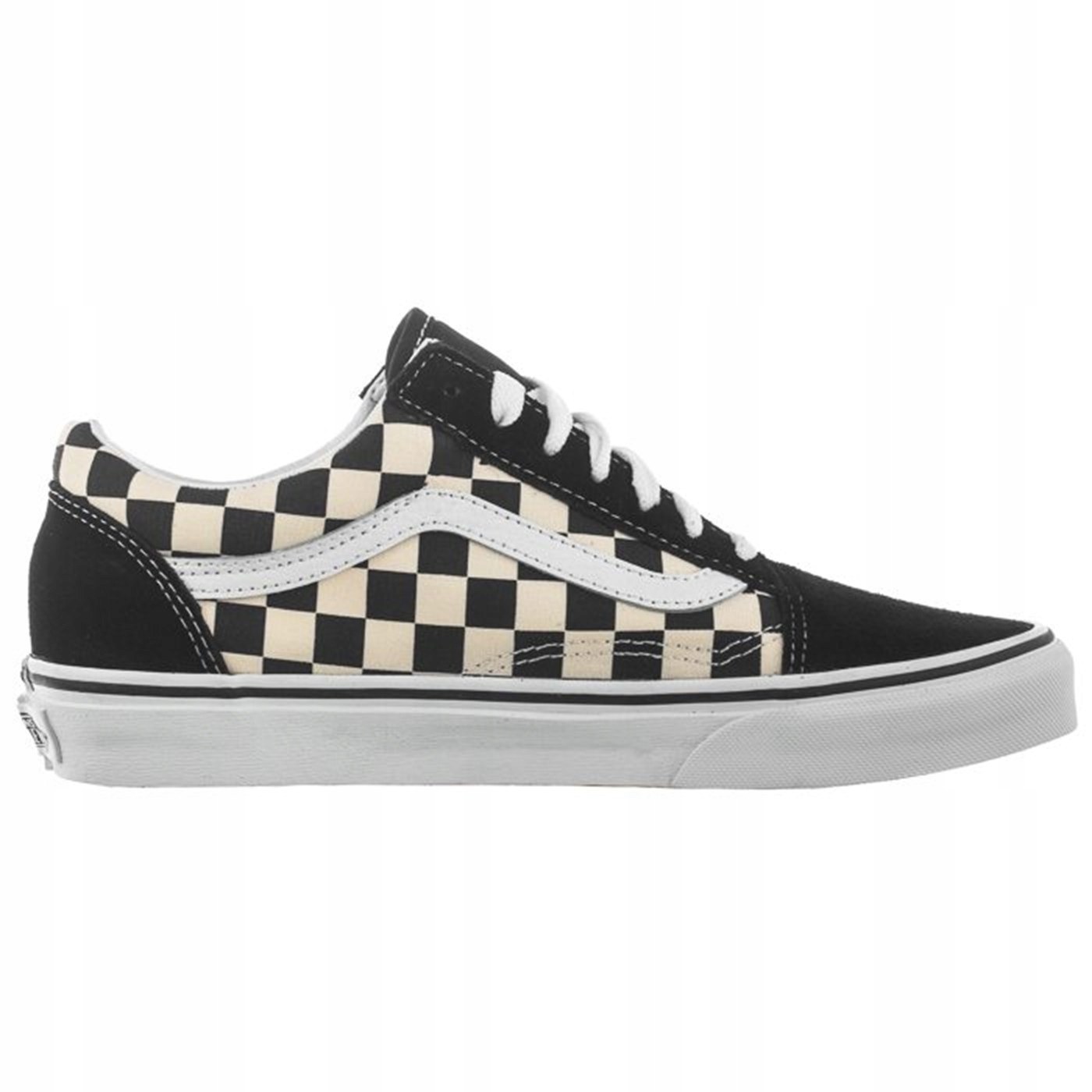 Boty Vans Old Skool Dámské Primary Check Kůže Mřížka Nízké Velikost 38