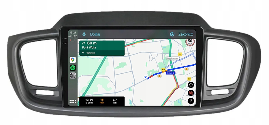 Kia Sorento 3 Navigace Android Carplay Rádio Mapa Obrazovka Qled