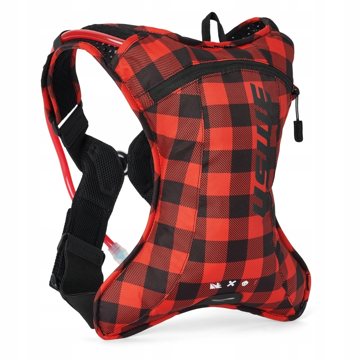 Uswe Camel Bag Outlander XC 2 Flannel Barva Černo-červená Moto/kolo Poje