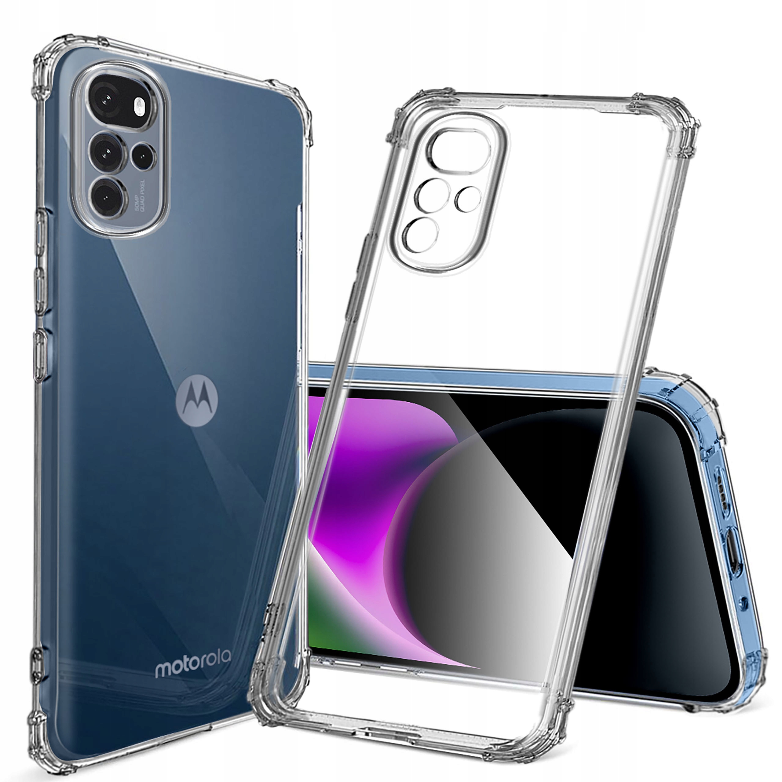 

Etui Anti-shock Case Szkło do Motorola Moto G22