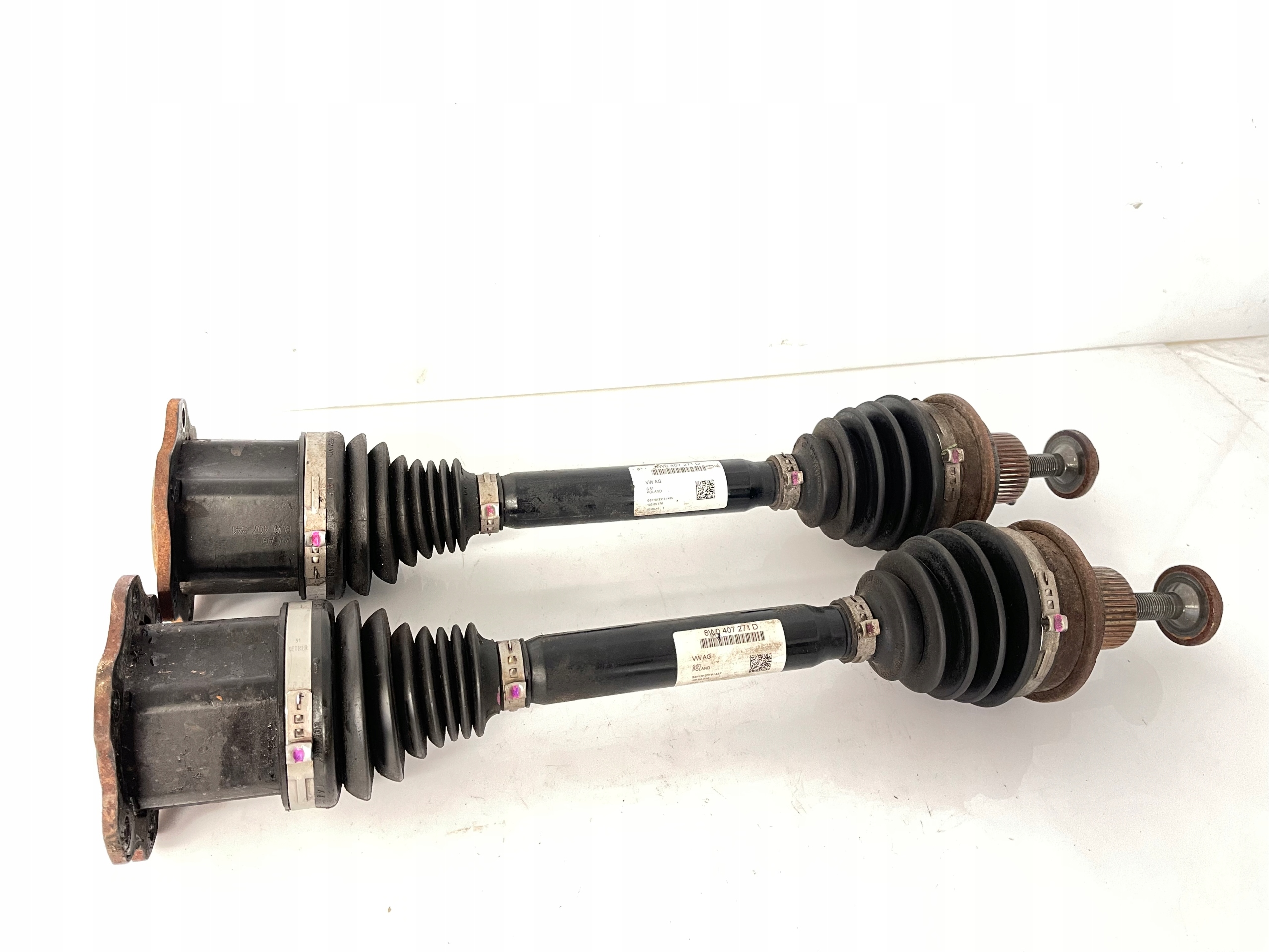 semi-axis left right front front AUDI A4 B9 A5 8W S-TRONIC 8W0407271D