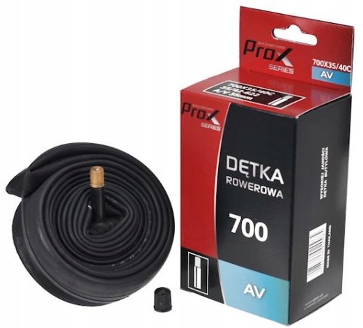 

Dętka 28 Prox 700 x 35-42 Av Samochodowy 35mm Box
