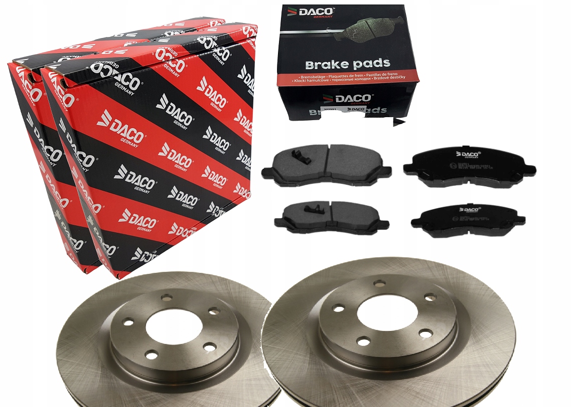 TARCZE+KLOCKI MITSUBISHI ASX 294mm PRZÓD