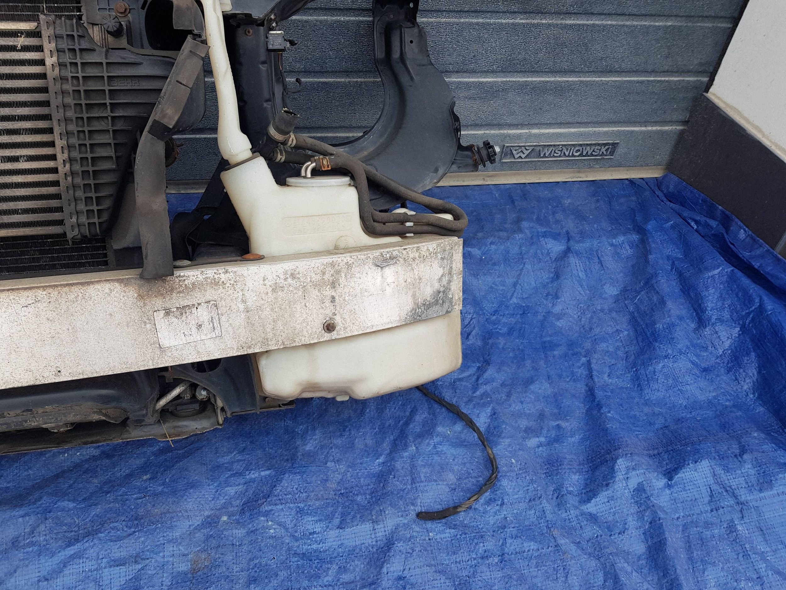 support panel for radiators radiator MERCEDES ML W164 GL X164 3.0 CDI