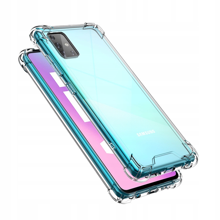 

Etui Pancerne Przezroczyste do Samsung Galaxy M51