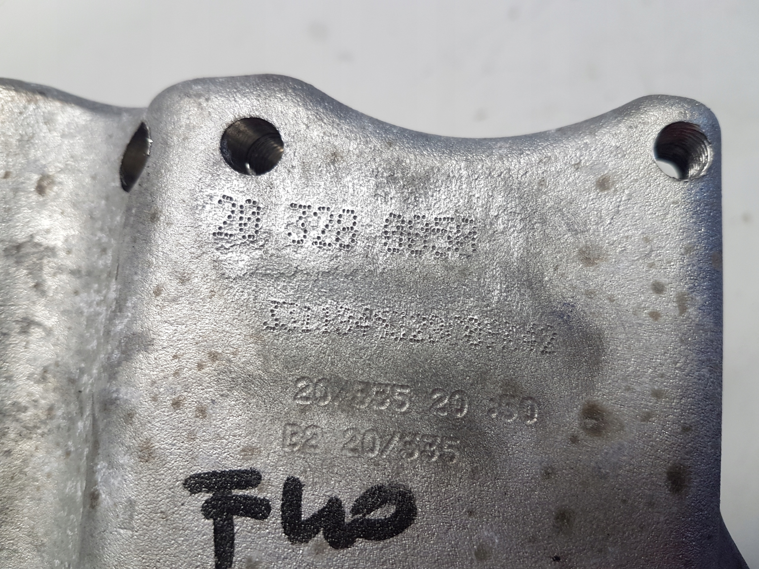 BMW 1 F40 F41 Support Support plaque Moteur