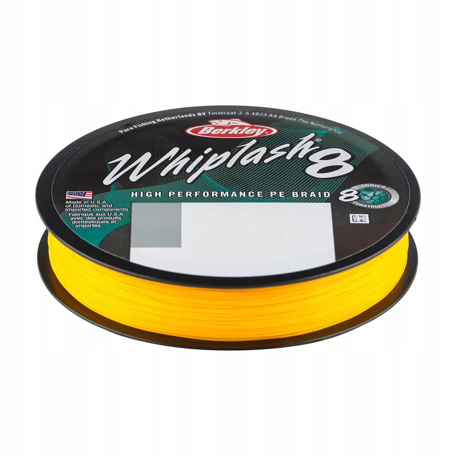 Berkley Whiplash 8X Splot Yellow 150M 0.28 MM