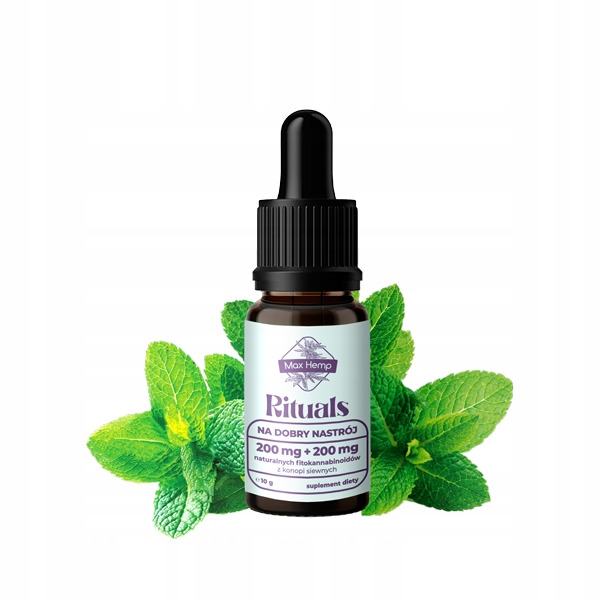 

Max Hemp Rituals 4% Cbd Na dobry nastrój z miętą