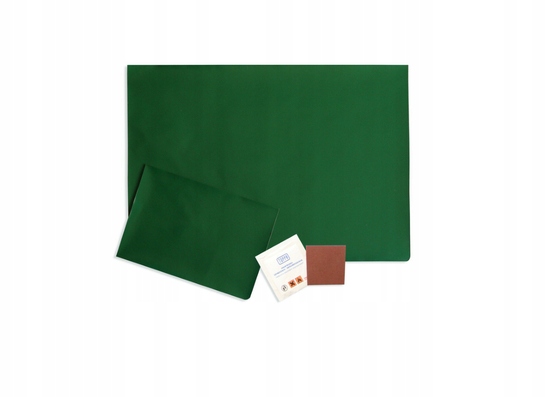 ZESTAW naprawczy do PLANDEK zielony ŁATA 44x32cm