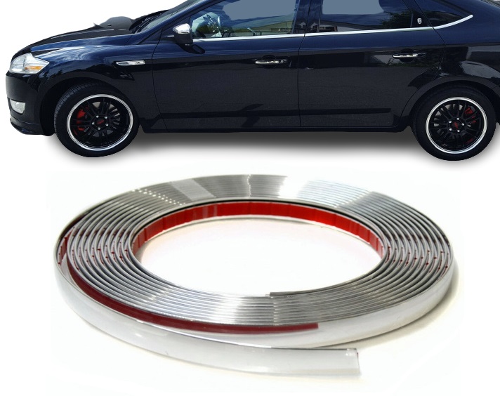 Listwa Chrom Ford Mondeo MK4 Sedan Kombi Hatchback Chromowana Przyokienna
