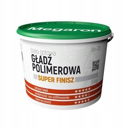 

Gładź Polimerowa Finisz Dv-20 5kg Megaron