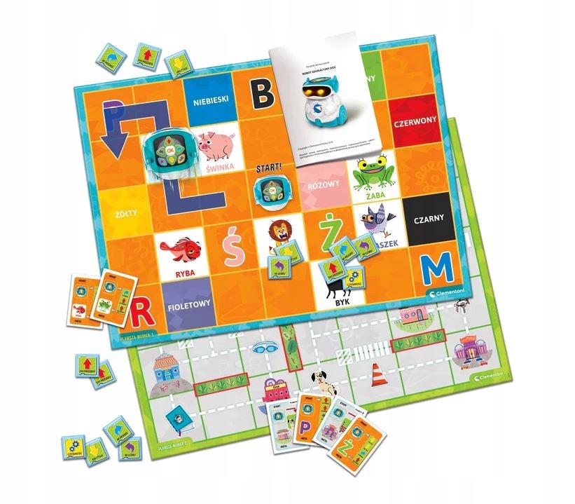 Mówiący Robot Edukacyjny Clementoni Doc coding lab Marka Clementoni