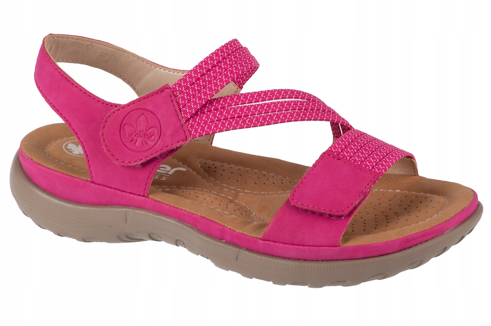Rieker Sandals [38] Dámské sandály Růžové