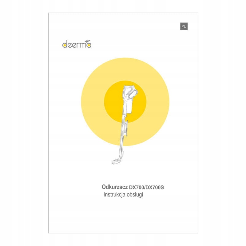 Deerma DX700s (šedý) drátový tyčový vysavač