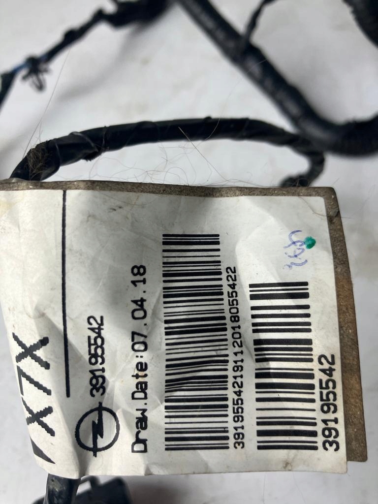 bundle wiring for 4 PDC front OPEL CROSSLAND X 39195542