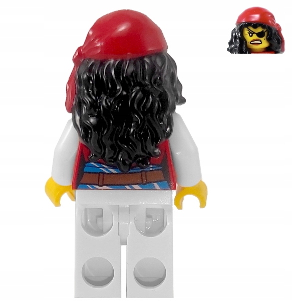 LEGO Pirates - Kobieta Pirat + pistolet + papuga ! Marka LEGO