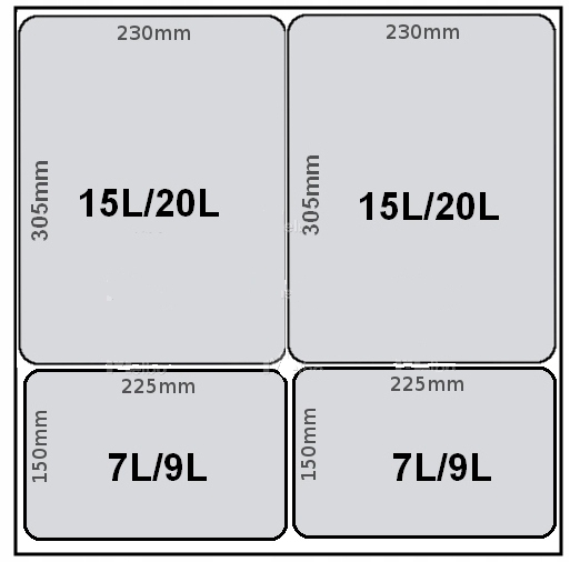 Kosz sortownik segregator pojemnik na śmieci 7L Marka inna