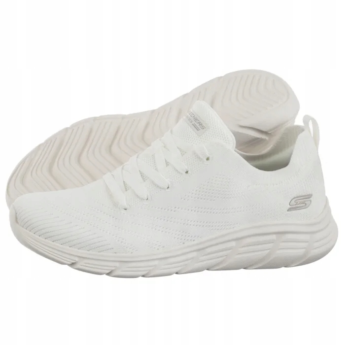 Dámské sportovní boty Skechers Bobs B Flex Lo White 117591/WHT Bílé