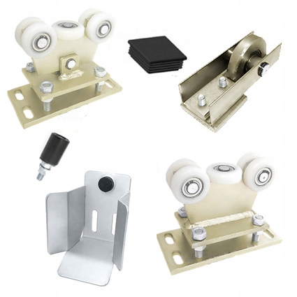 Sada vozíků pro posuvnou bránu 60x60x3 mm