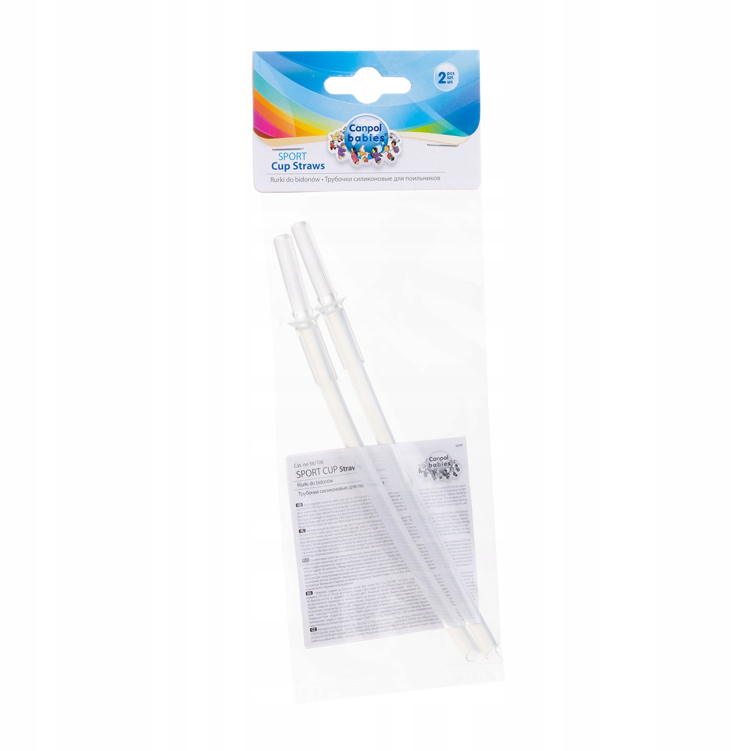 Canpol RURKI słomki WYMIENNE do kubka 2szt Marka Canpol babies