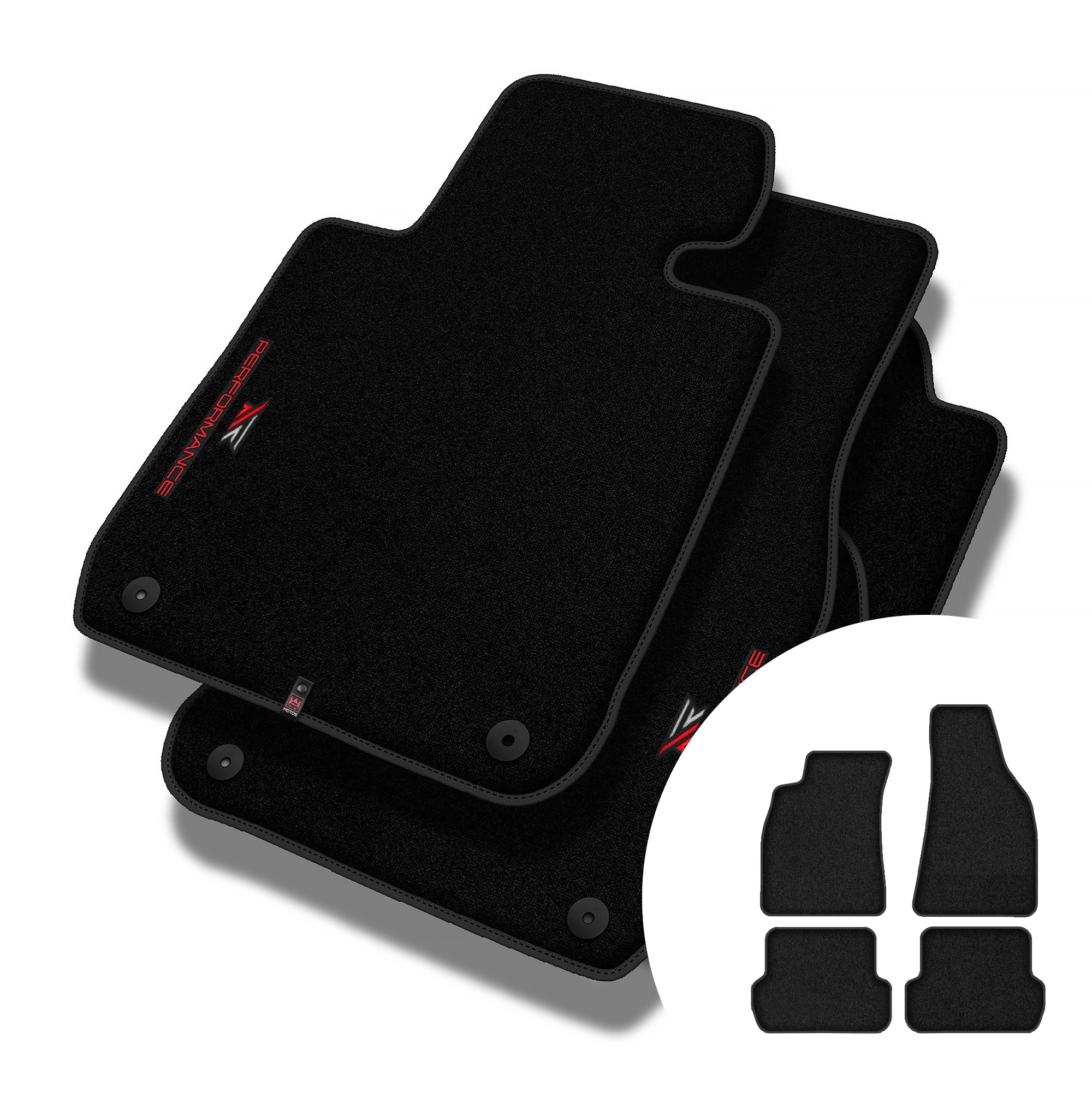 Velúrové koberčeky Performance Premium pre Seat Exeo 2008-2014