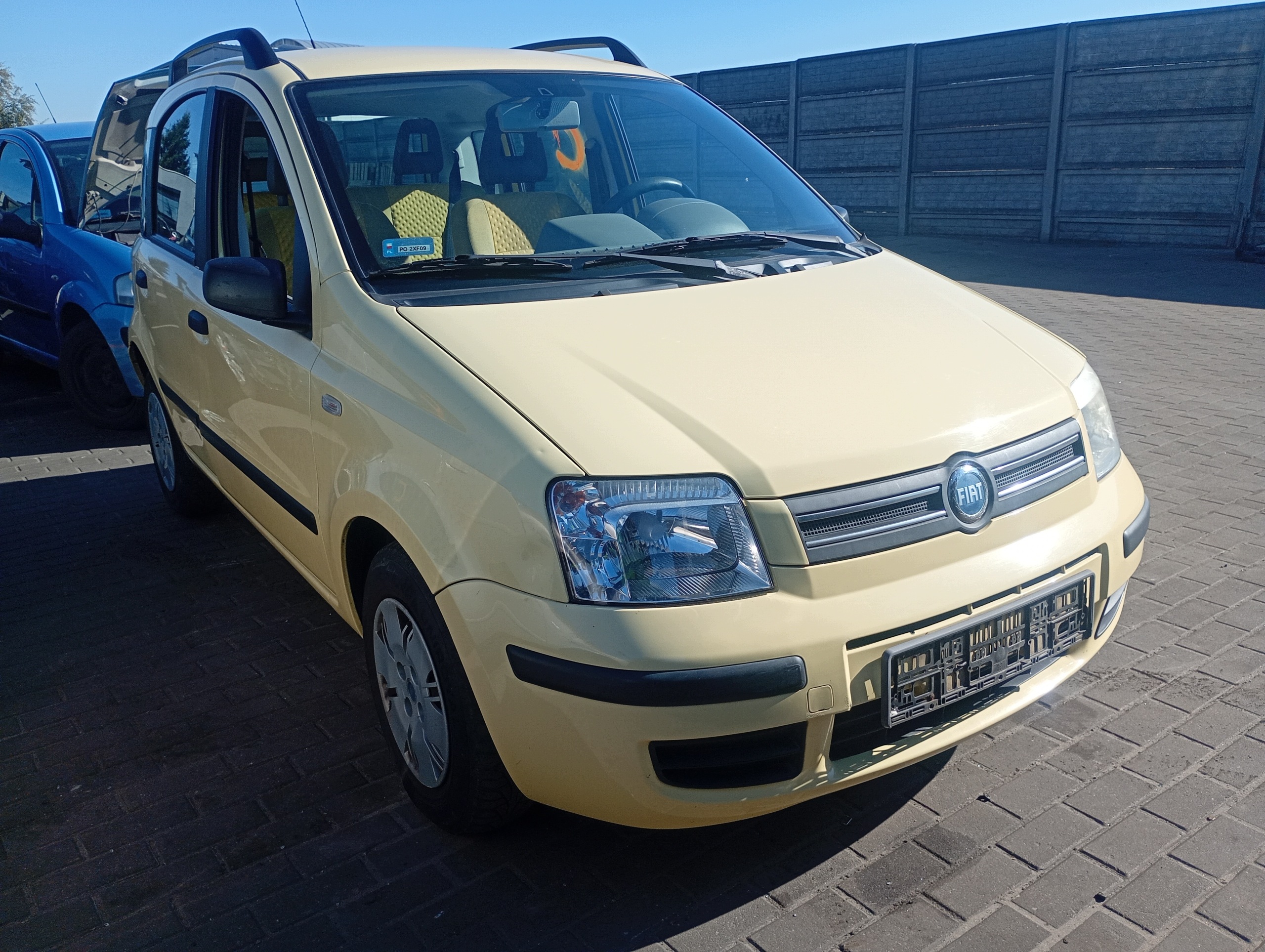 fan of the engine radiator Fiat Panda 2 II 03-09 1.1 8V