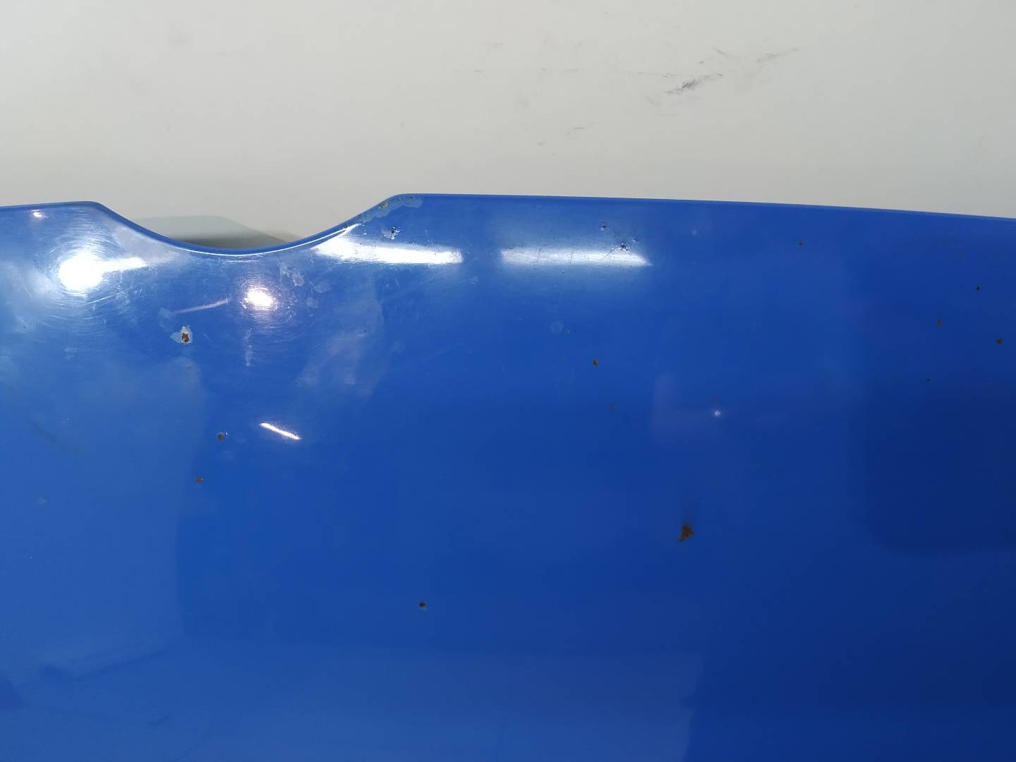 bonnet front blue before LIFT VW Volkswagen Polo IV (2002-2008)