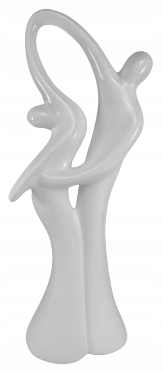

Figurka ceramiczna Tańcząca Para Biała 33 cm
