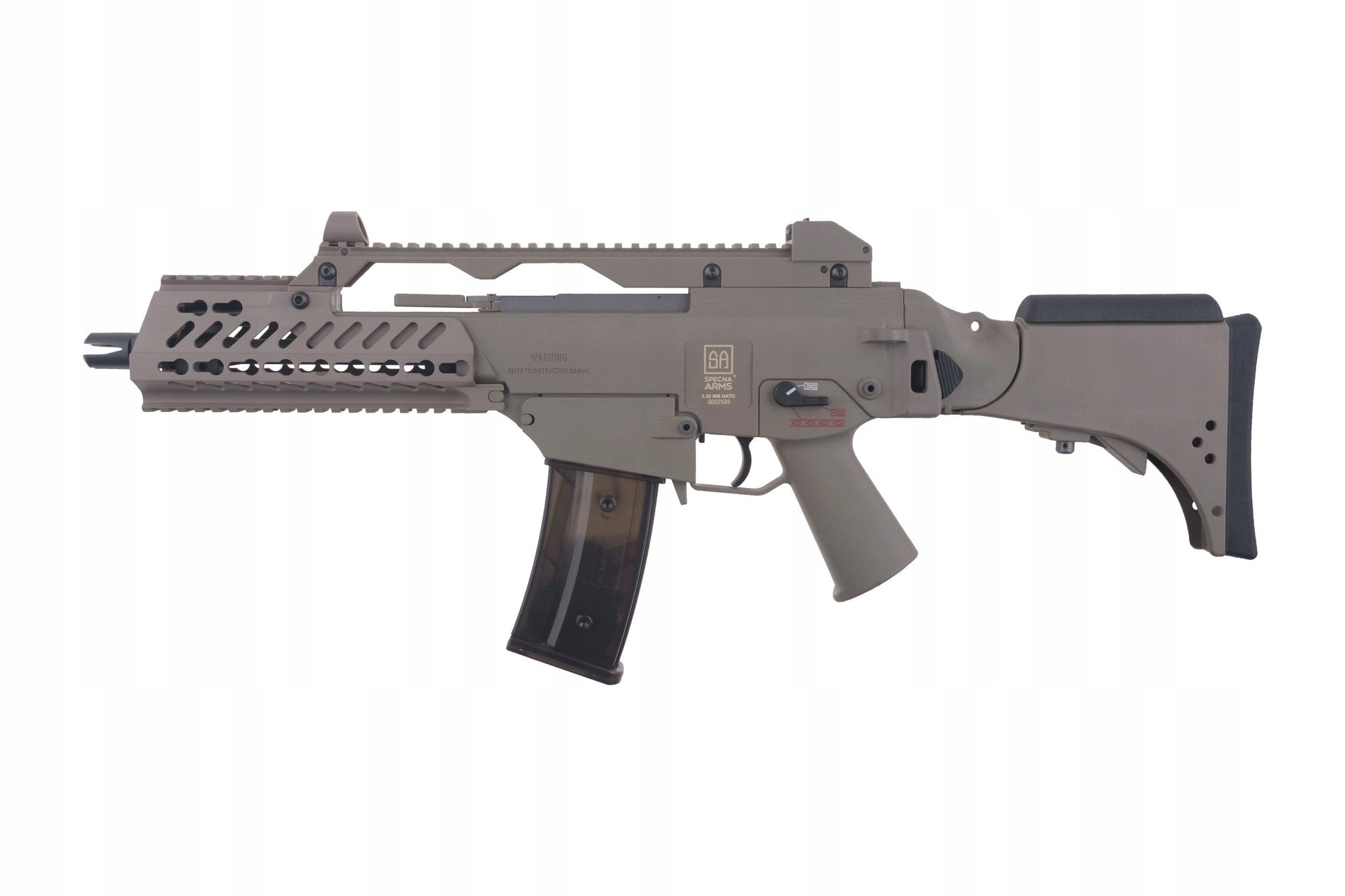 Replika karabinka SA-G11V KeyMod Ebb tan