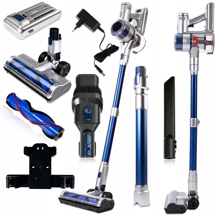 Silný Bezvreckový Vertikálny Vysávač Zermat S8 29.6V Ručný 600 Wattov