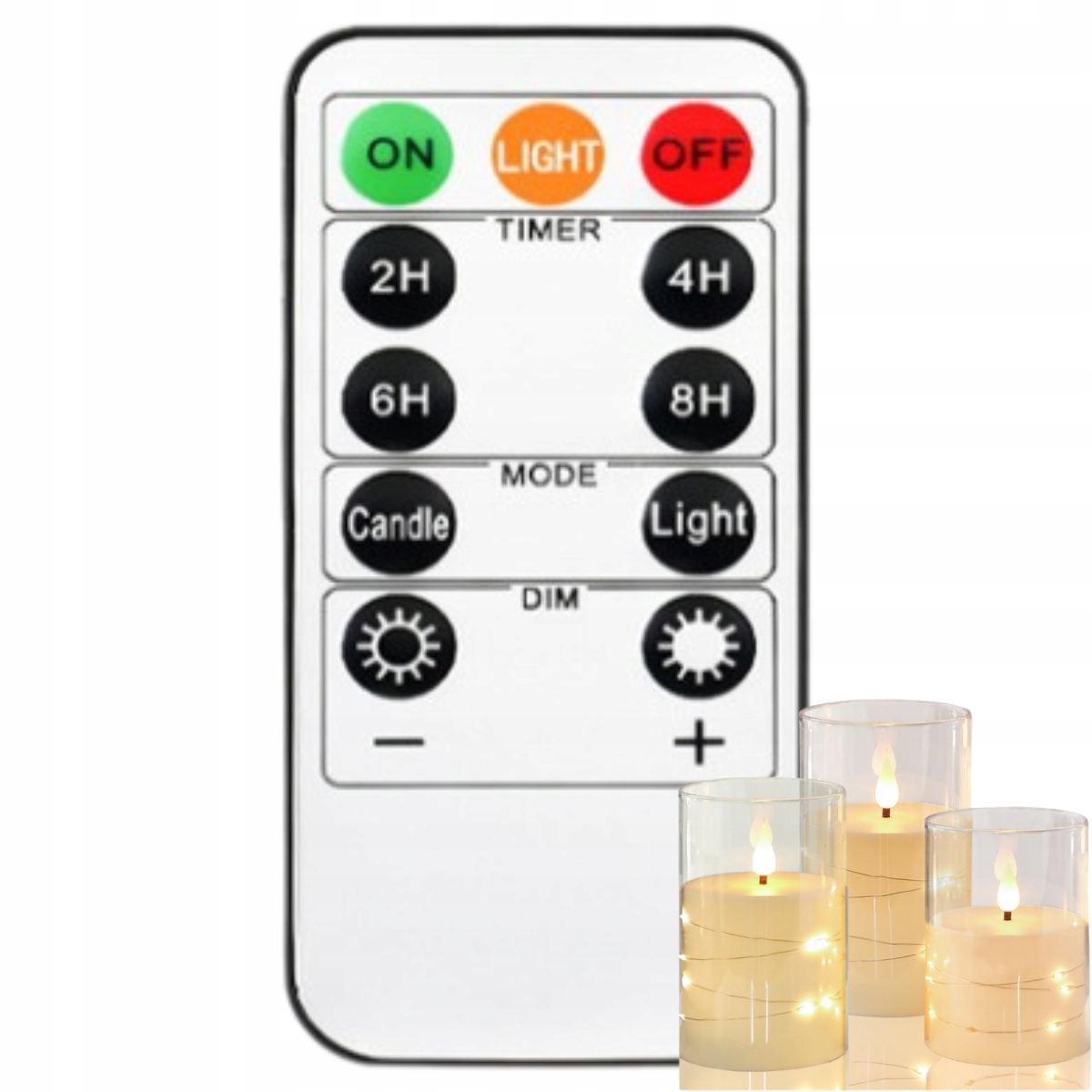 PILOT DO ŚWIEC LED TIMER