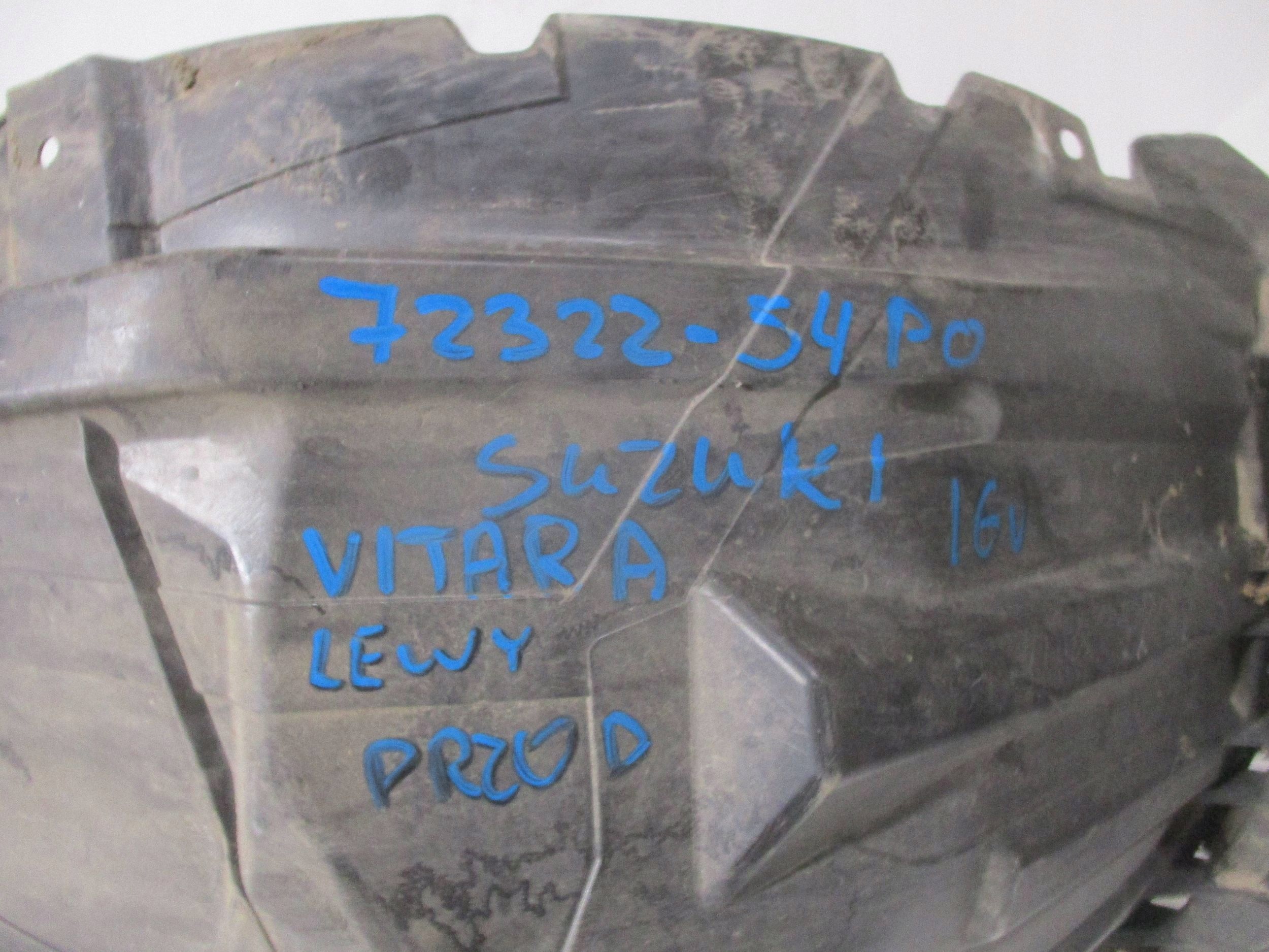 mudguard front left SUZUKI VITARA III 16R 72322-54P0