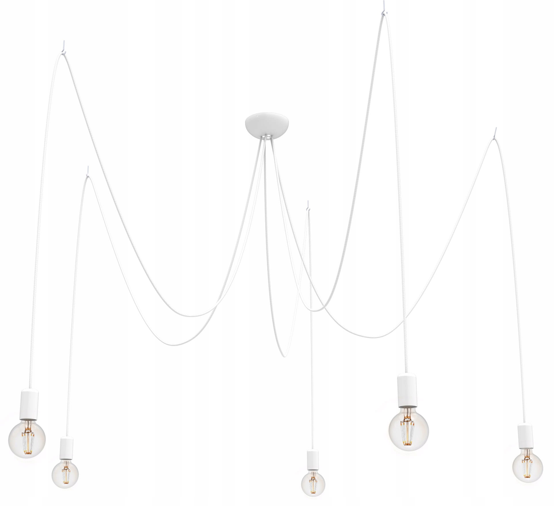 Závěsná lampa pavouk Nowodvorski Spider White V 974
