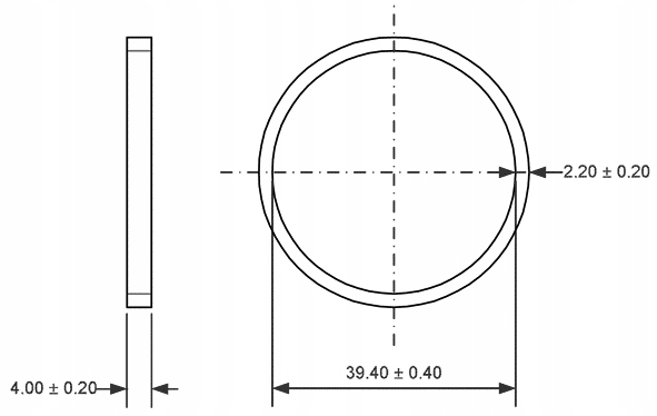 USZCZELKA 40mm Marka McAlpine