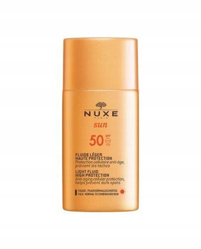 Nuxe Sun Lekki krem z wysoką ochroną SPF50 50 ml