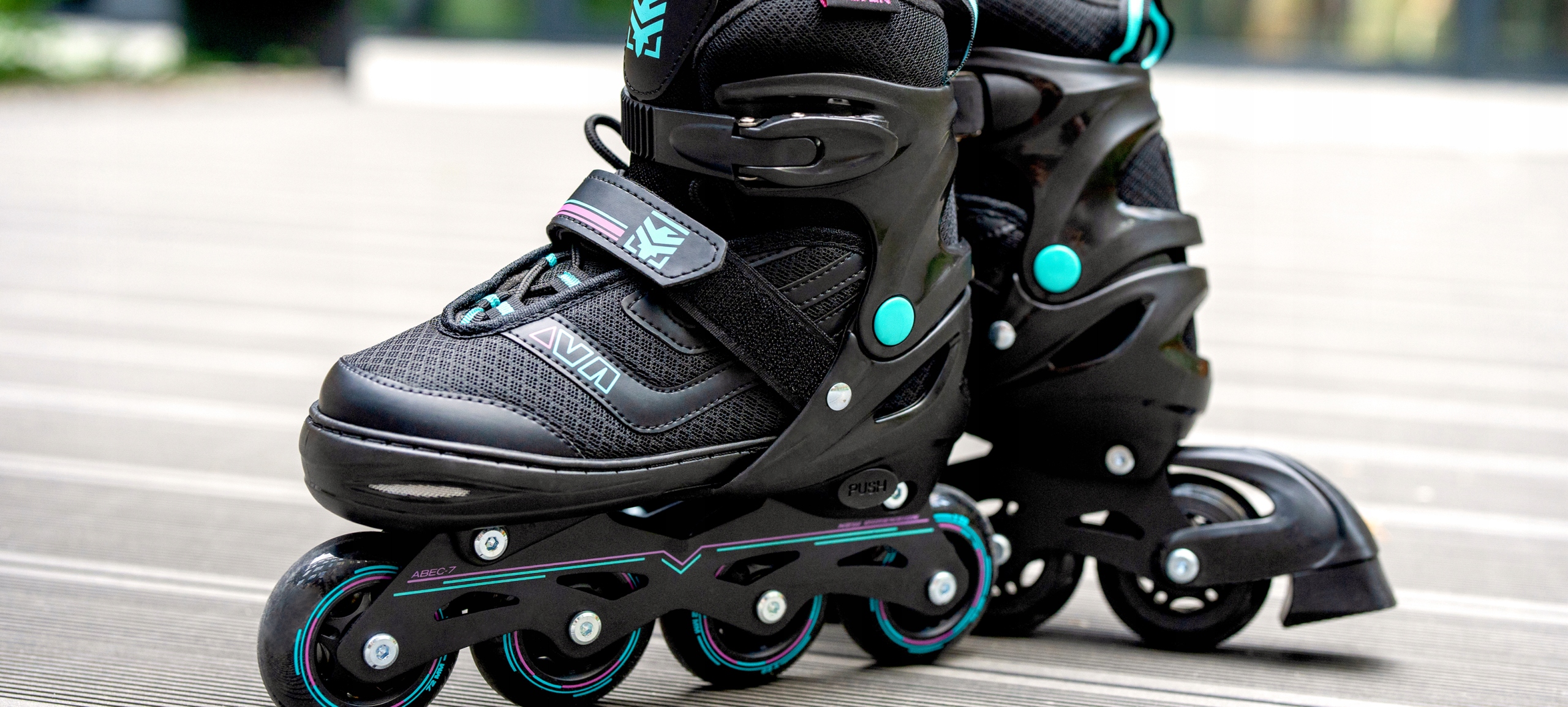 Rolki Regulowane RAVEN Drill Mint/Pink 38-42 Marka Raven