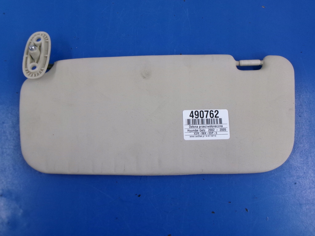 HYUNDAI GETZ I DASZEK OSŁONA PRZECIWSŁONECZNA PRAWA