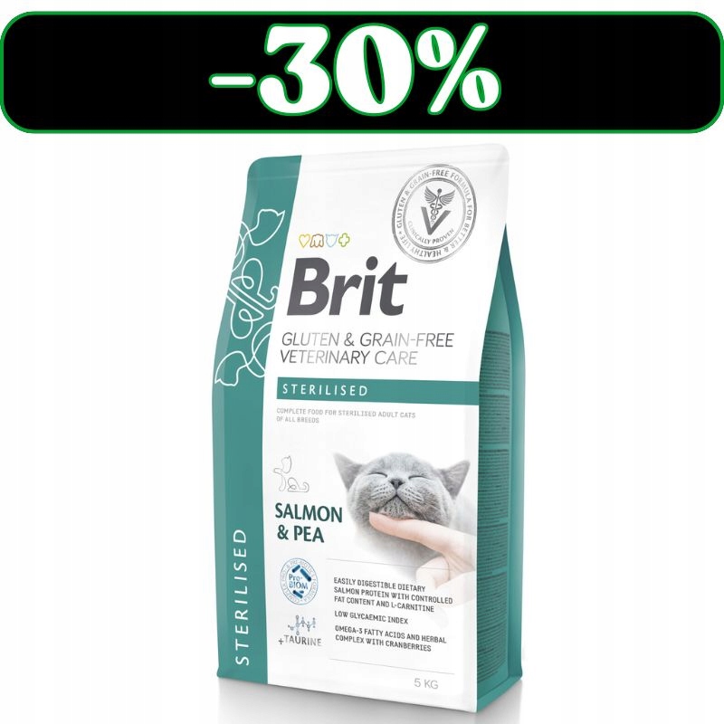 Levně Brit Gf Veterinary Diets Cat Sterilized 5 kg