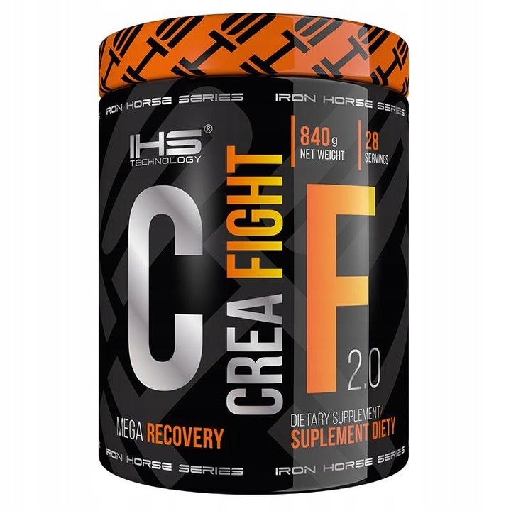 Iron Horse Crea Fight Kreatin Bcaa Pomeranč 840 g doplněk stravy