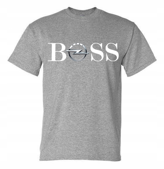 

T-shirt Męska Koszulka Boss Opel Roz. L