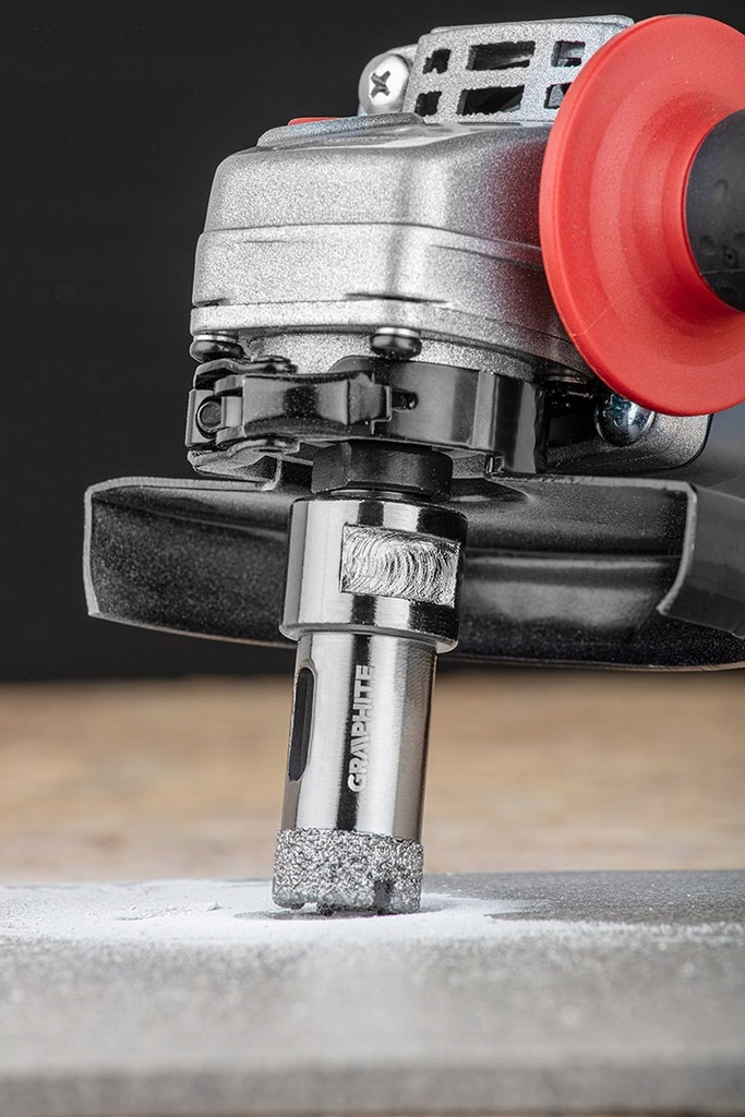 OTWORNICA DIAMENTOWA DO GRESU 20MM X M14 CERAMIKI GLAZURY GRAPHITE 55H305 Marka Graphite