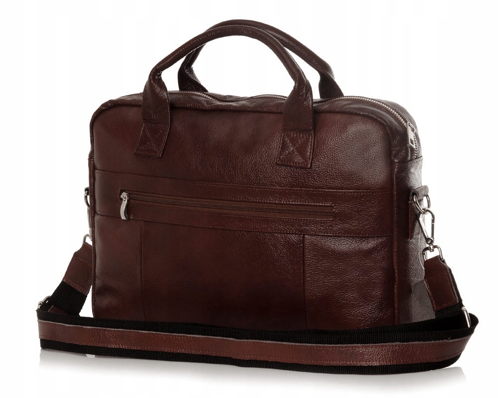 SKÓRZANA TORBA NA LAPTOP SOLOME GRANDE Wysokość 30 cm