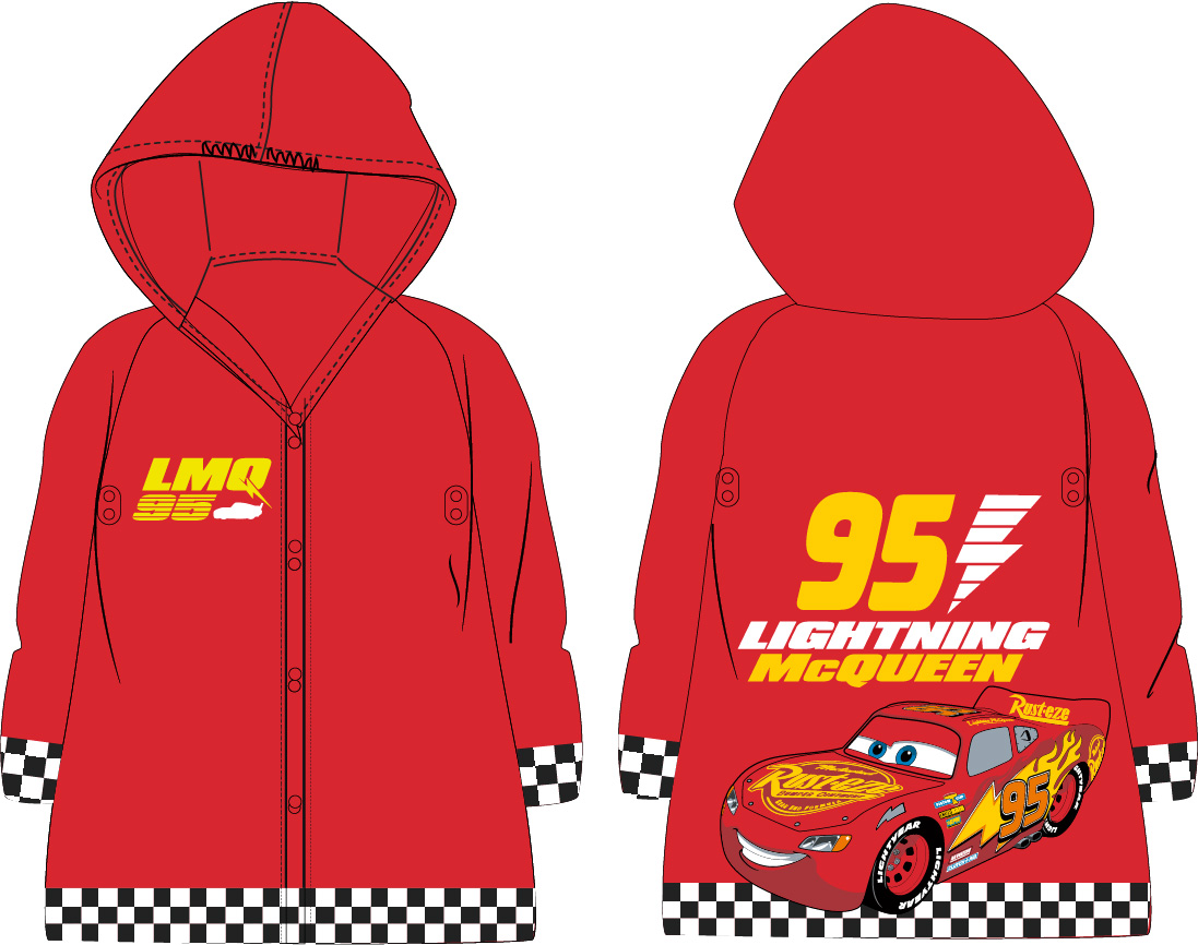 

Cars Auta płaszcz przeciwdeszczowy 110/116