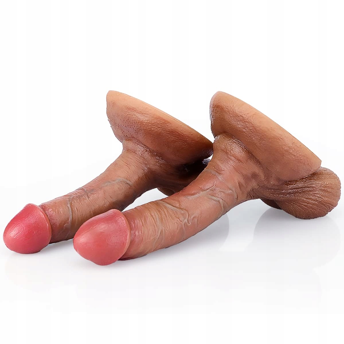 Realistyczny Dildo Silikonowy z Przyssawką dla Kobiet i Mężczyzn — miniatura 2