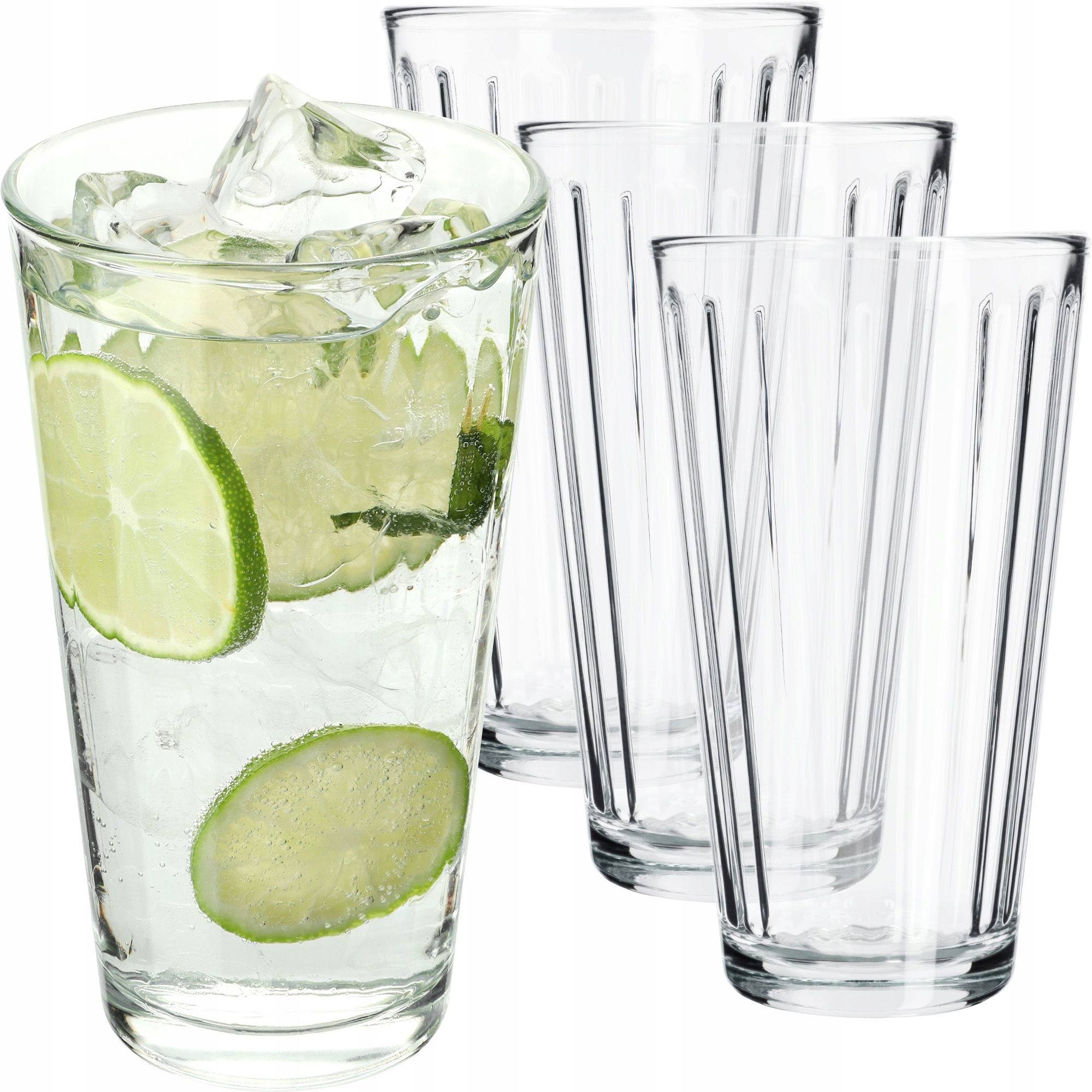 

Szklanki Do Napojów Drinków Wody 360ml Zestaw 4szt