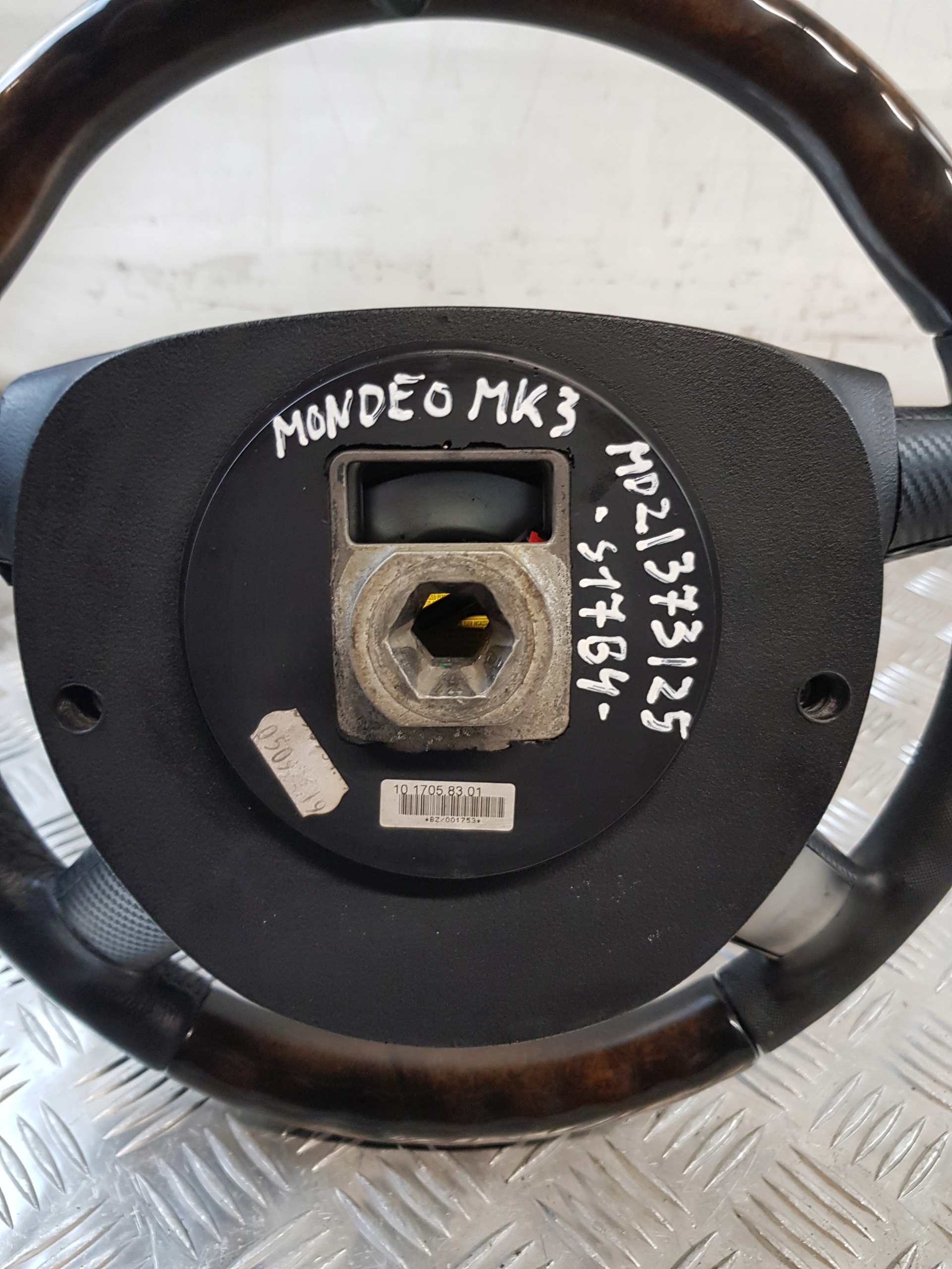 steering wheel, MULTIFUNKCJA + airbag airbag driver´s FORD MONDEO MK3