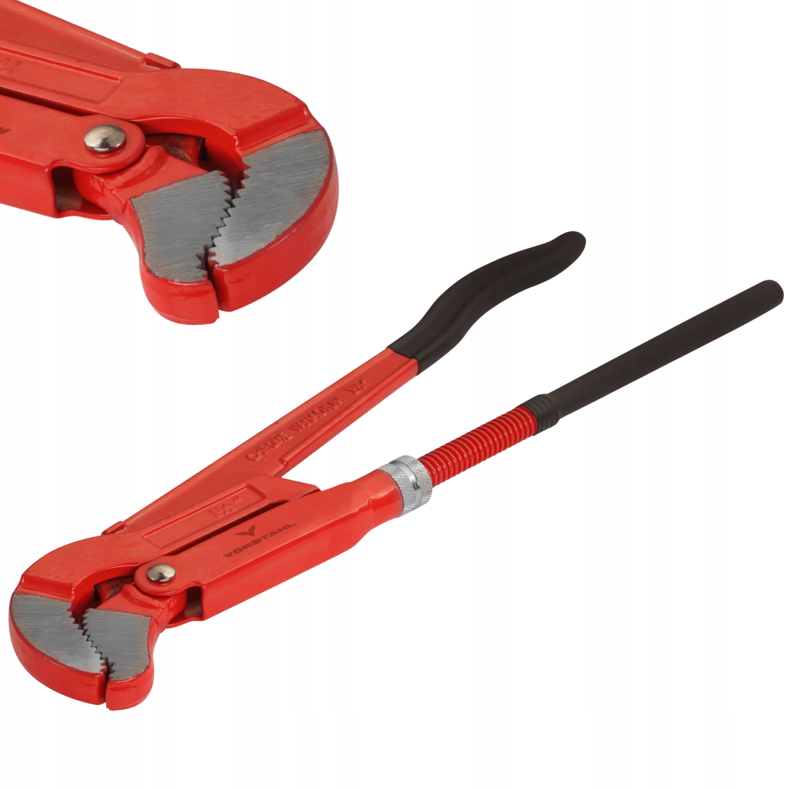 Klucz Nastawny Do Rur Hydrauliczny Żabka Żaba CrV > typ S 1,5" < Vorstahl